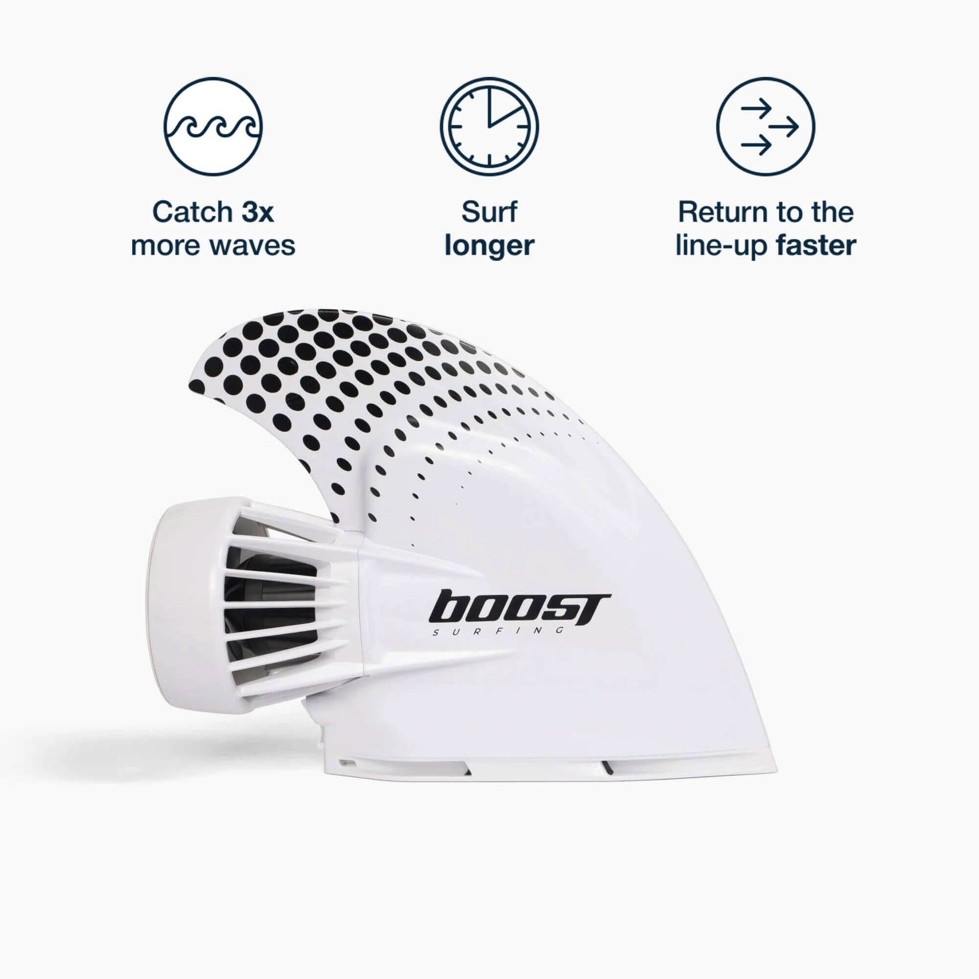 Boost fin