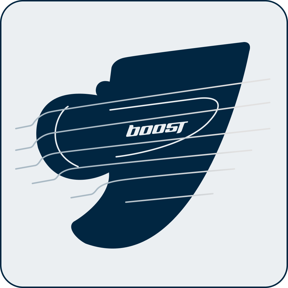 Boost Fin Icon