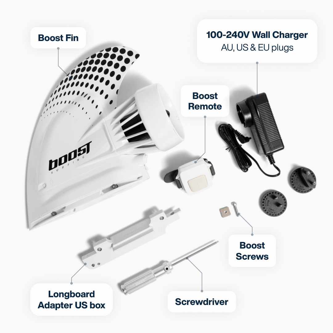 Boost fin