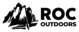 ROC Outdoors logo with mountain silhouette
