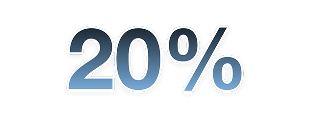 20%